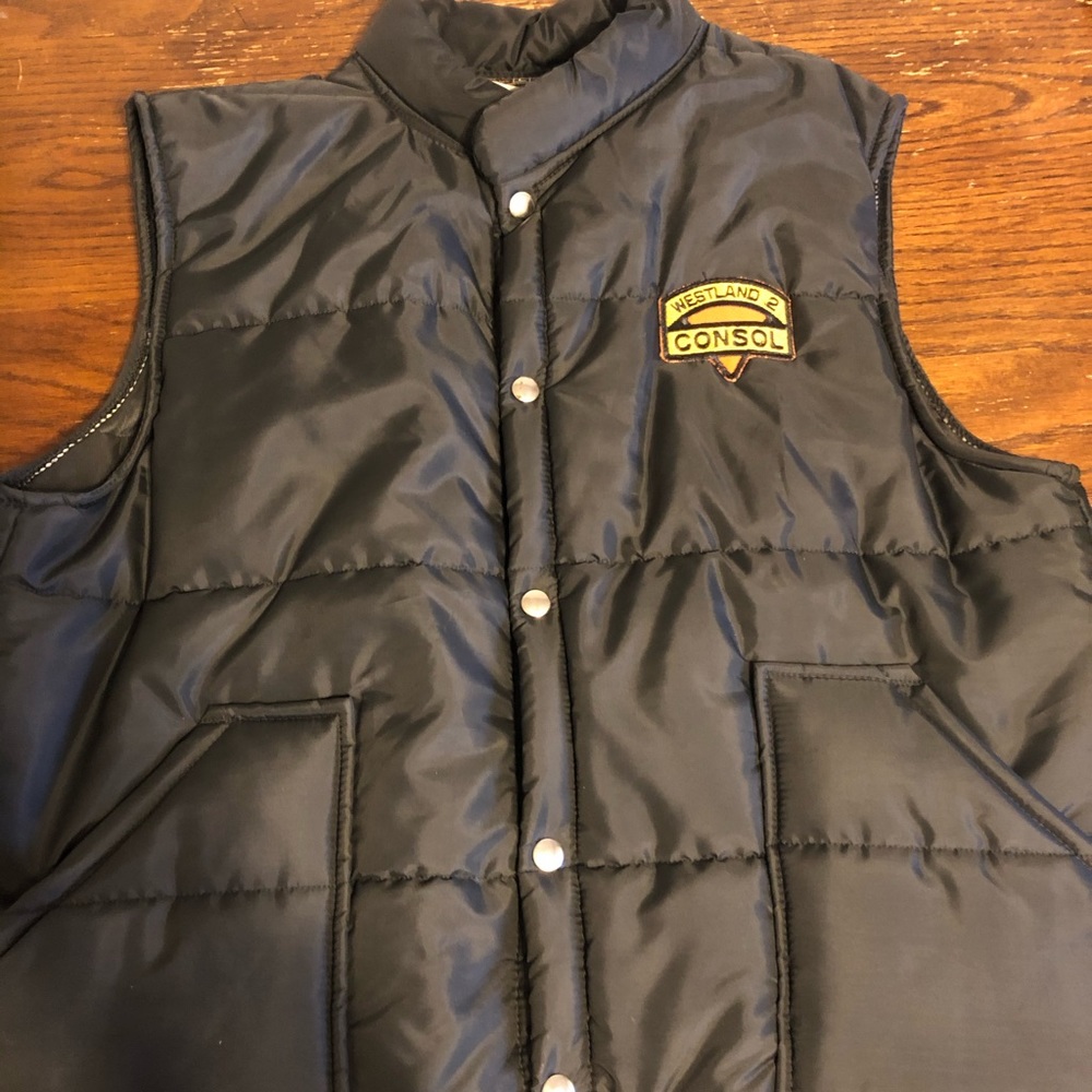Vintage men’s Consol mining vest